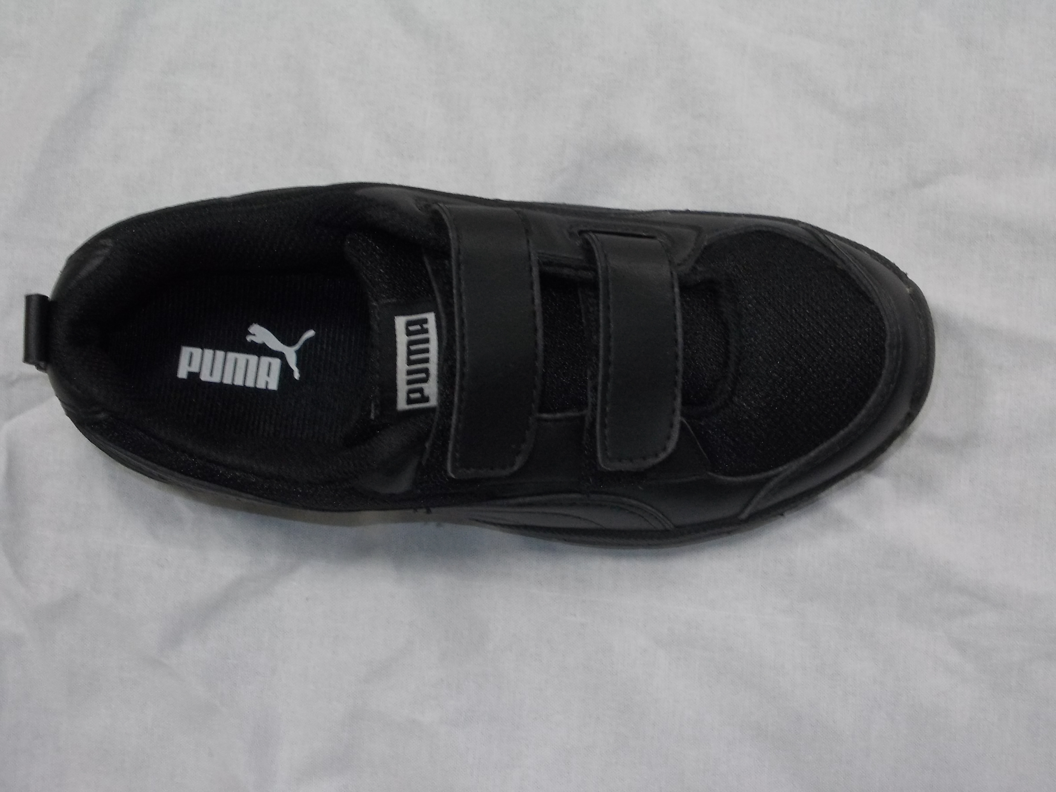 black puma school shoes