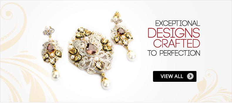 gold big jhumka earrings online in india i traditional jewellery i via ...