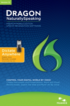 Speech Recognition, Software for Windows, Software, Nuance, Nuance Dragon Naturally Speaking Premium