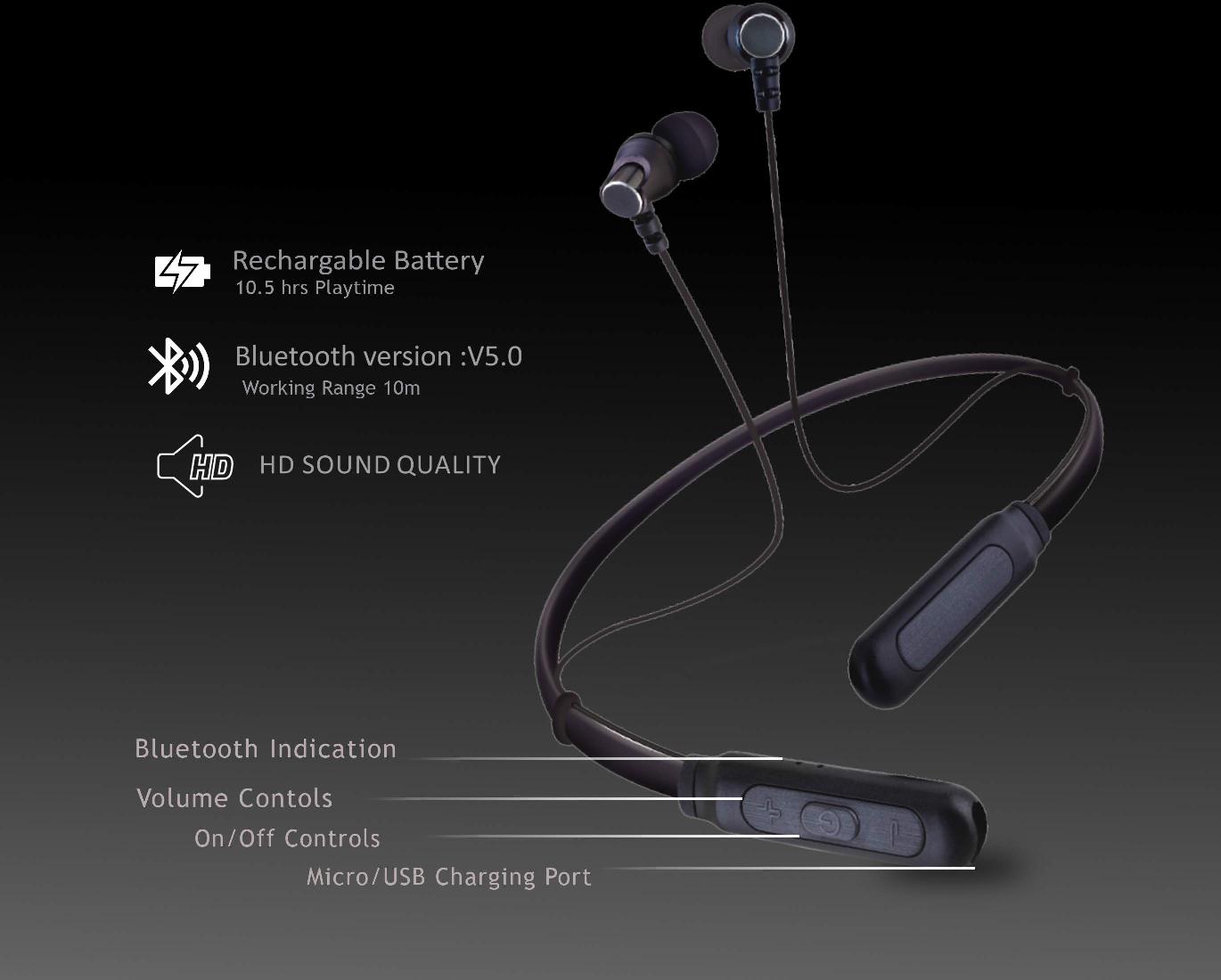 neckband bluetooth bounce 5