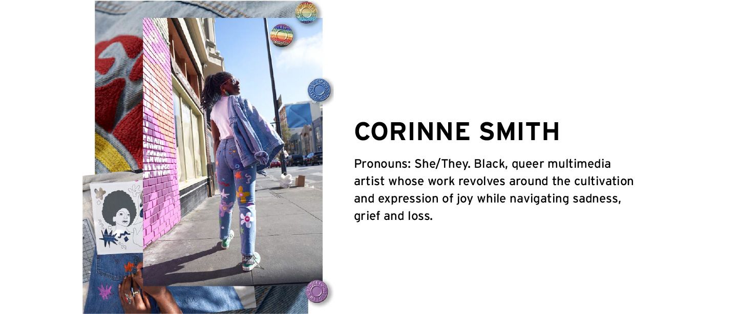 Corinne Smith Styled in Denim Jacket and Jeans from Levi's Pride Collection - Levi's Hong Kong