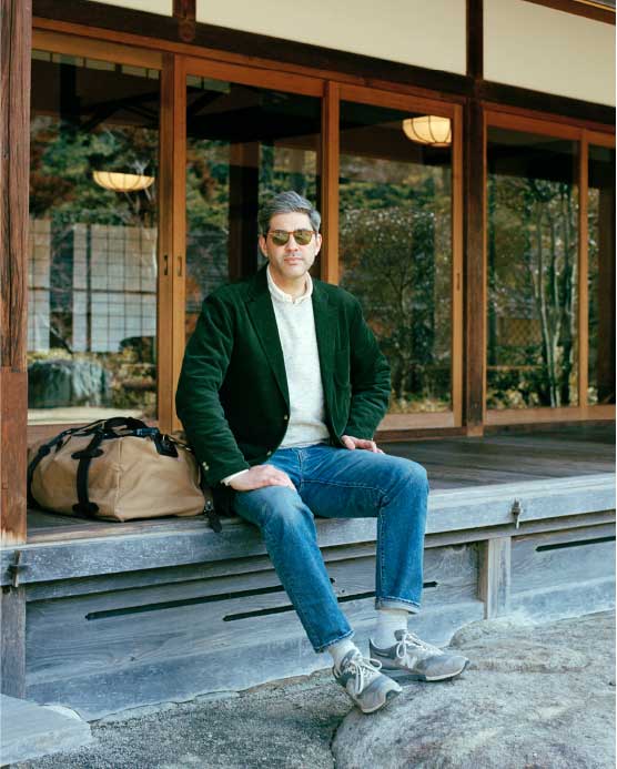 駐東京的作家 W. David Marx 身穿日本製牛仔褲 - Levi's 香港