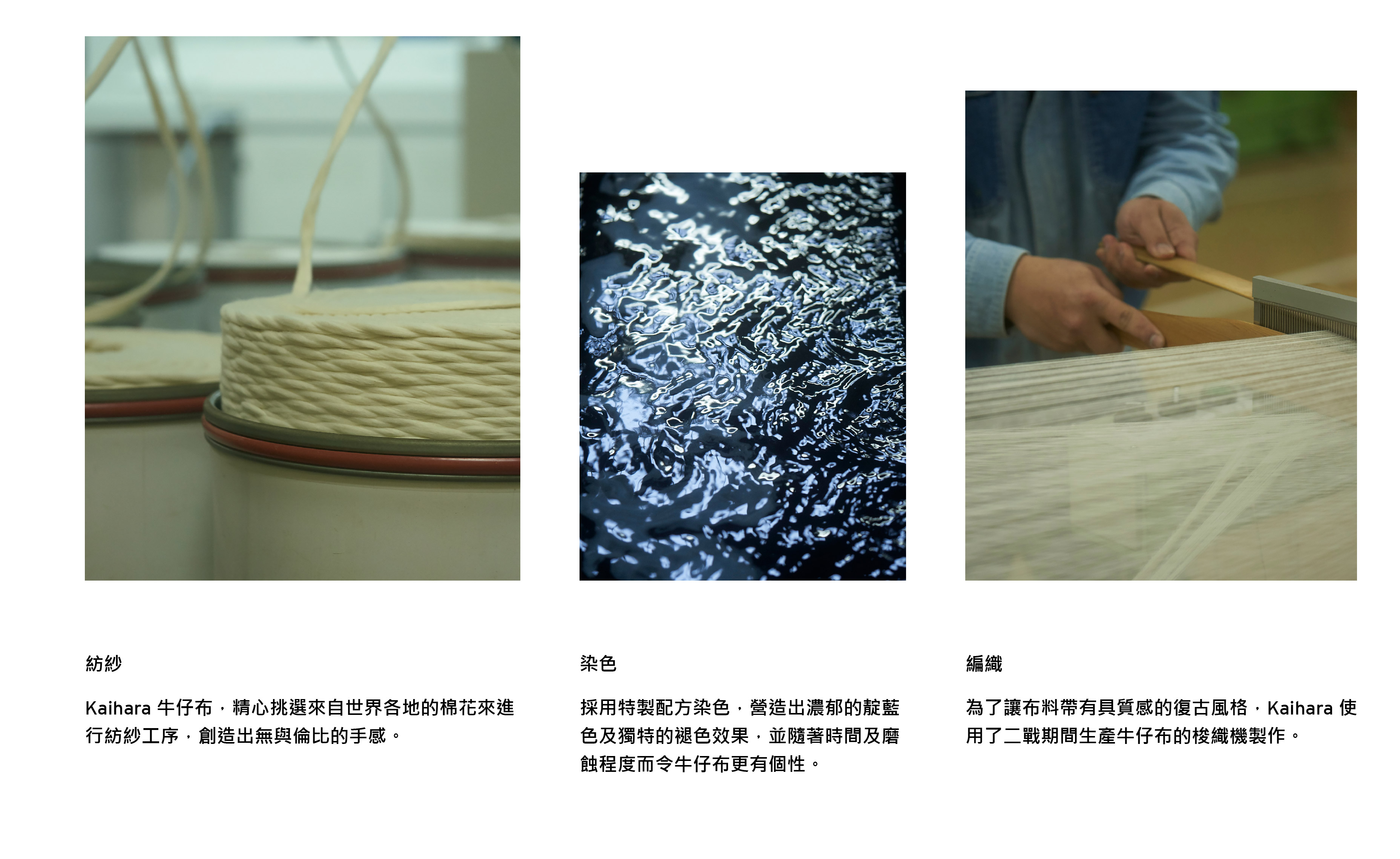 日本製牛仔褲的紡紗，染色和編織過程 - Levi's 香港
