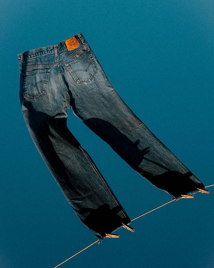 The sustainability jeans Levi's hong kong